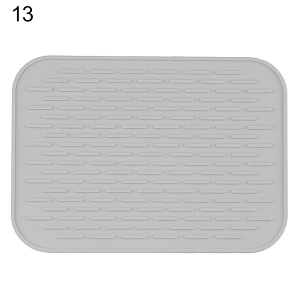 Silikon värmebeständig bordsmatta skyddar bordet grey
