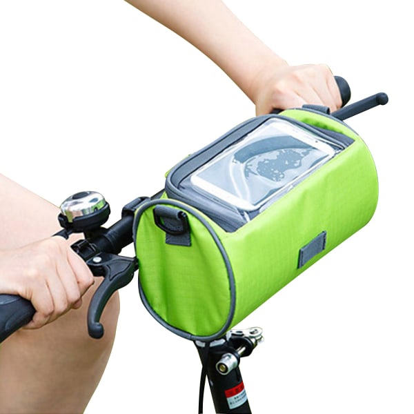 Förvaringsväskor för cykelhuvud Telefonmonterad väska red