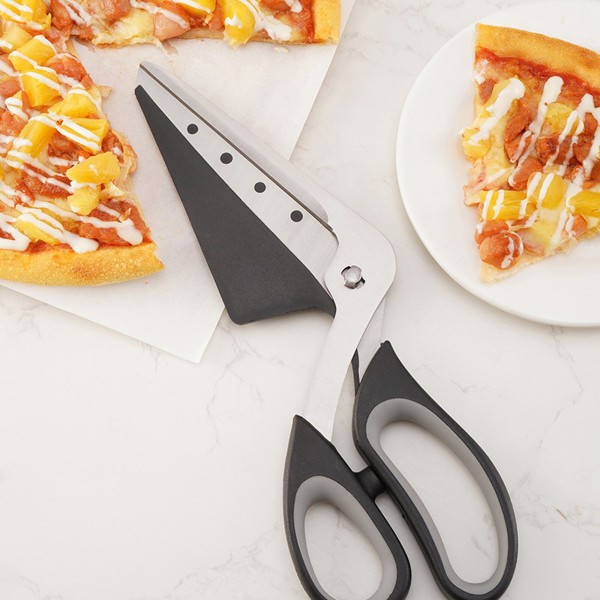 Löstagbar pizzasax i rostfritt stål 2-i-1 köksredskap 1pc