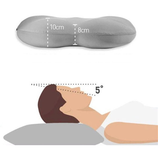 Memory Foam Cervical Kudde Nacke Axel Body Massage Kudde bule