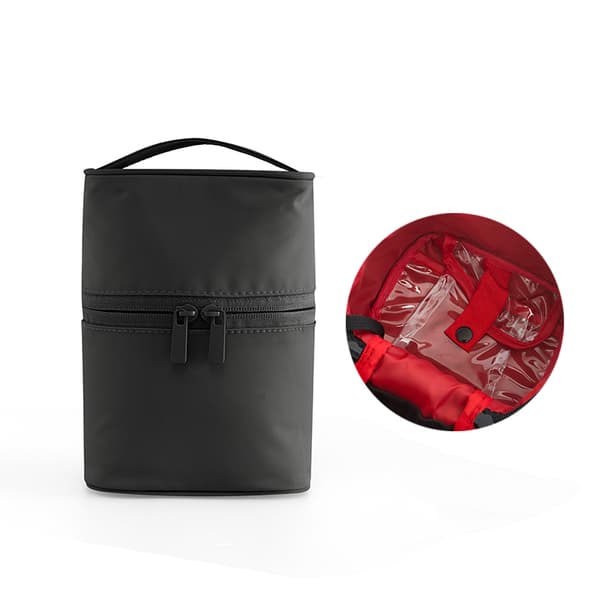 reseförvaring sminkväska black(red)