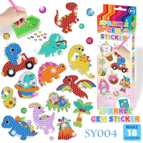 Big Gem Diamond Painting Stickers18-25st DIY Stickers SY006 20pcs+