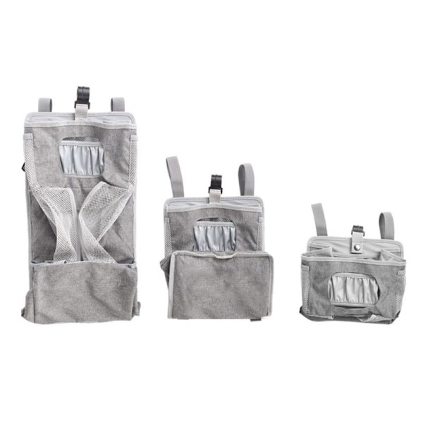 Ble Stacker hængende ble børnehave opbevaringstasker Gray 44.6*23*16cm
