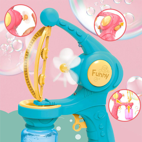Bubbeldräkt för barn utomhusleksaker blue