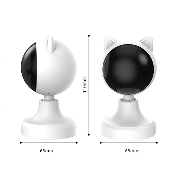 Automatisk kattelegetøj Interactive Smart Teasing Pet LED-laser white 65*110mm