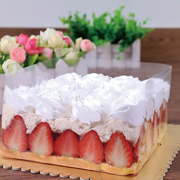 Praktisk Mousse Cake Edge Wrap Dessert Omkring Hard Bound Cake Edges Band 8cm