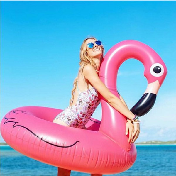 Uppblåsbar baby för vuxna babypoolleksaker pink small