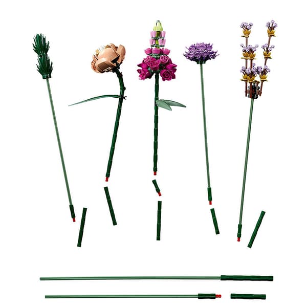Blommor buketter av block roses
