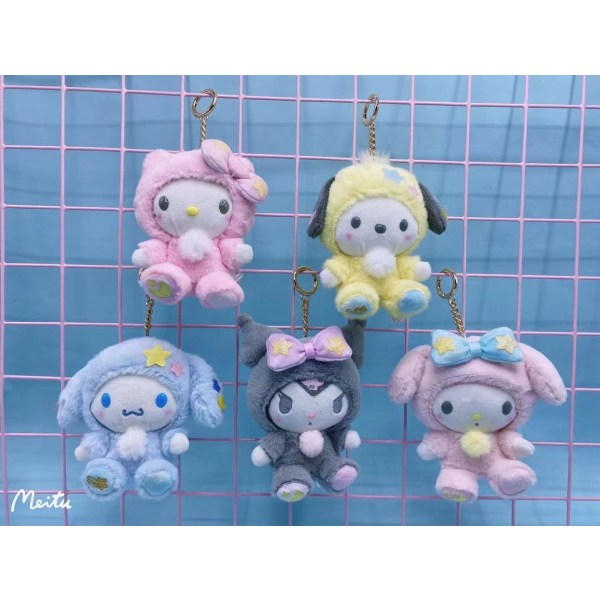 Tegneserie bløde fyldte dukker pude plys fødselsdagsgaver legetøj Kitty 23cm