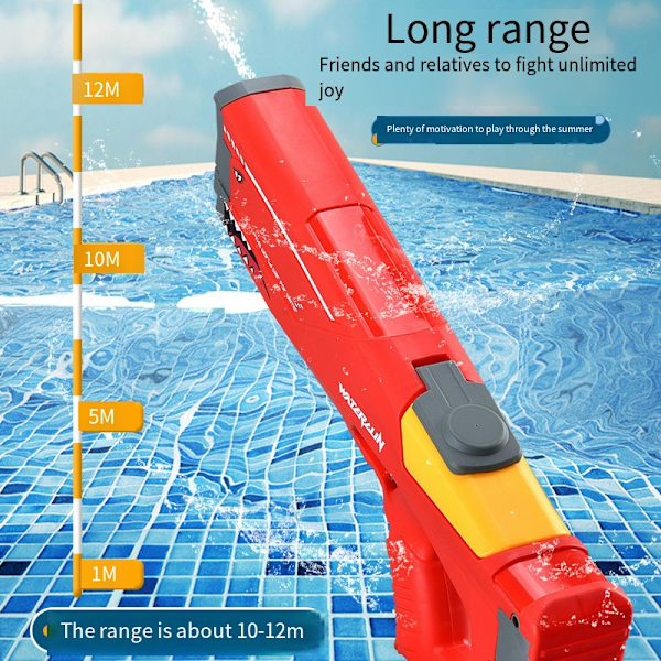 Børn udendørs strandfest vandlegetøj red 42CM*18CM