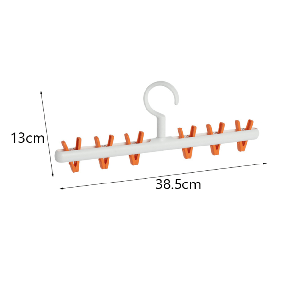 Hatte Strømper Stativ Hængende Pet tørklæde Opbevaring Rack Bøjle pink 38.5*13cm