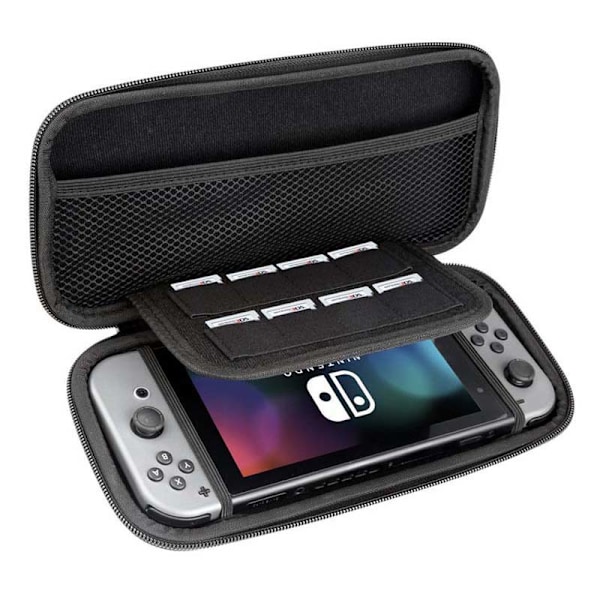 anti-scratch blixtlåsväska EVA case black 26.5*13*6cm