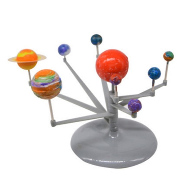 Solsystem Model Planet Undervisning Montering Farve leksak