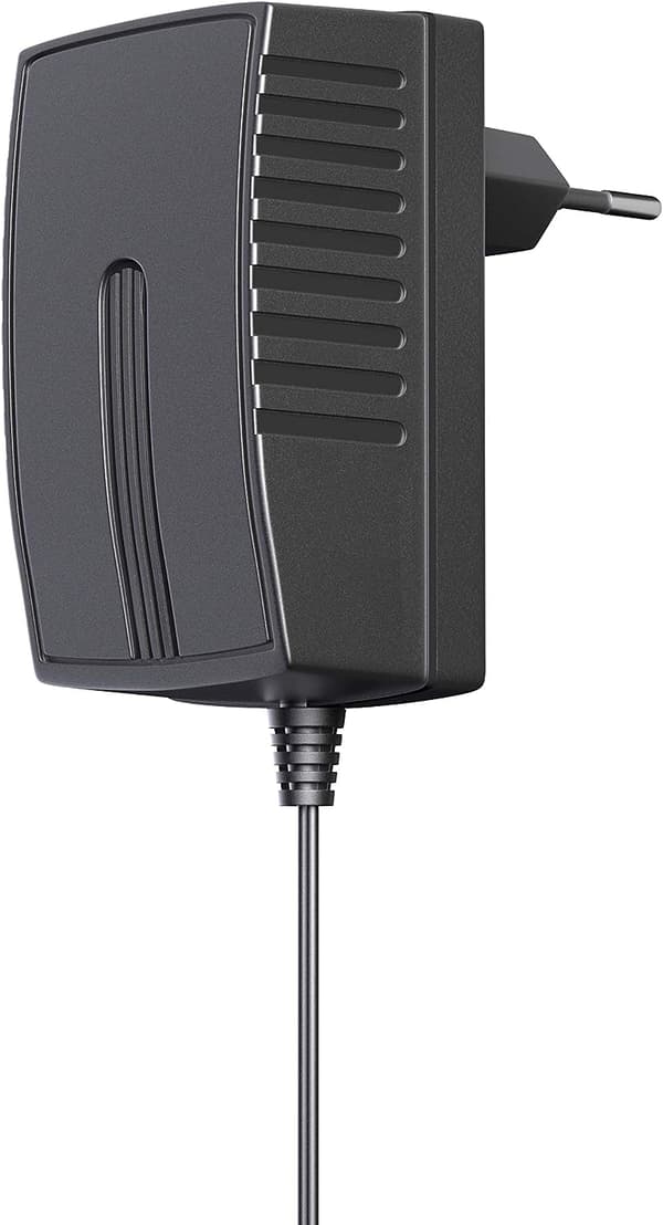 DC 12V 2A power transformator med europeisk kontakt