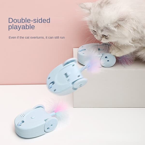 Elektrisk Cat Stick Cat Toy Interactive Smart Toy pink