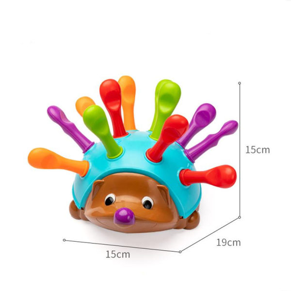 Hedgehog baby pedagogisk barnleksaksträning hedgehog