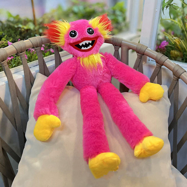45 cm plyschleksaker bobby grandpa barnleksaker pink