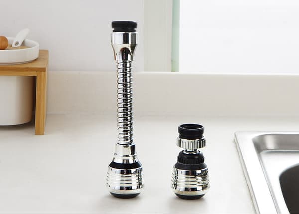 Köksroterande kran Shorts Nozzle  with adapters