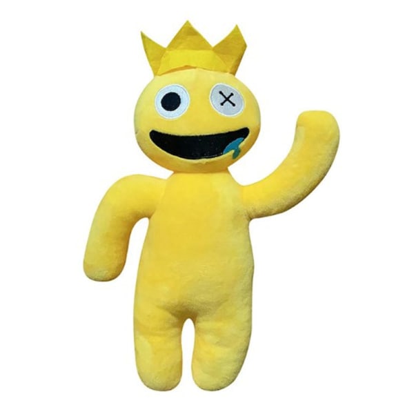 Rainbow Friends plyschleksak Spel Karaktär plyschleksak yellow 30cm