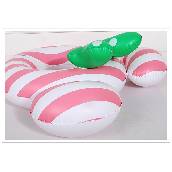 Baby Cartoon Arch Beach Uppblåsbar Pool Float Simring pink 96*85*70cm