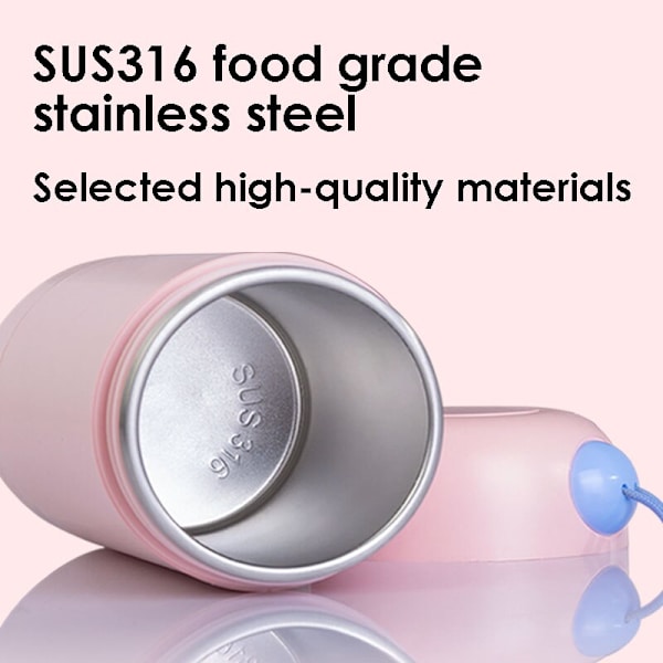 3 Gear Mini Yoghurt Maker Husholdning DIY Automatisk Yoghurt Maker pink 280ml
