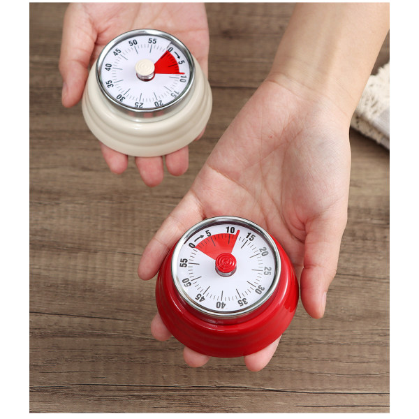 Kök Timer Magnet Nedräkning Timer Väckarklocka red