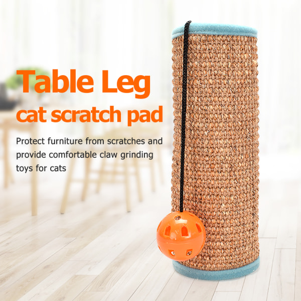 Cat Scratcher Sisal Mat Board Cat Scratch Claw Sharpener light sisal 24.5*831.5cm