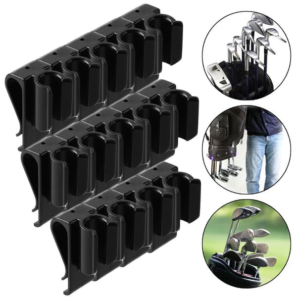 14. Golfväska Clip On Putter Clamp Holder Putting Organizer