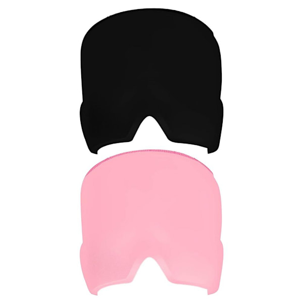 Kylmäterapiapäänsärkyä lievittävä cap joustava jääpakkaus pink 25*12*3cm