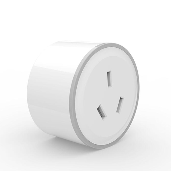 Smart Plug Fjärrkontroll Timer Outlet Power Smart LED-lampa white 50*53mm