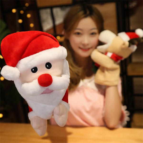 jul tecknad show aktivitet handskar presentleksak snowman