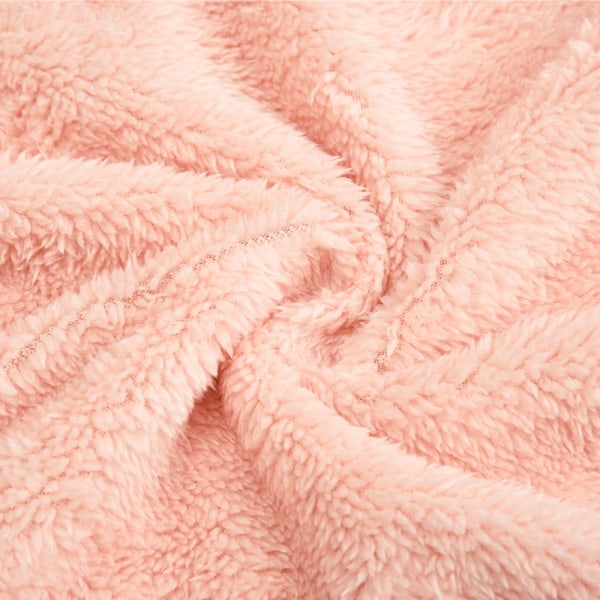 Varma fleecebyxor Dam Casual Home Byxor Coral pink fivefold extra large