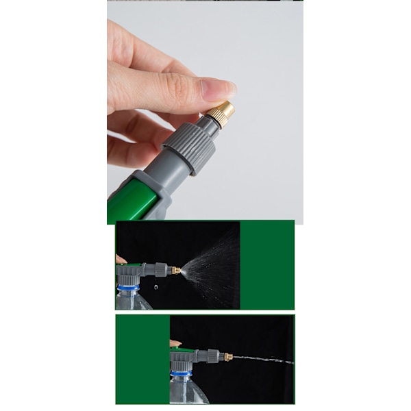 Havevandingsværktøj luftpumpesprøjte green+gray 29.5*5.7cm