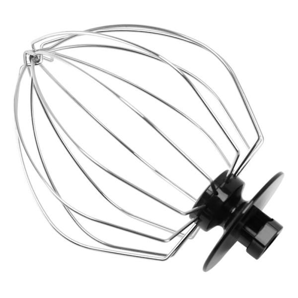 Rustfrit stål Wire Pisk Mixer Tilbehør Kage Ballon Piskeris silver