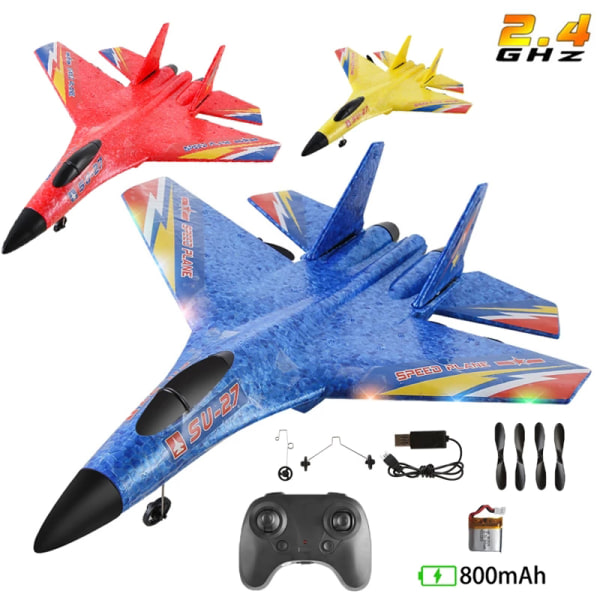 Su-27 Rc Foam Plane 2.4G radio-ohjattu lentokone bule