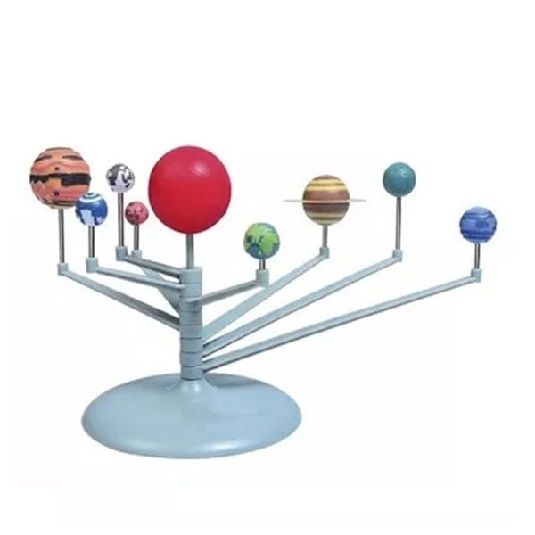 Solsystem Model Planet Undervisning Montering Farve leksak