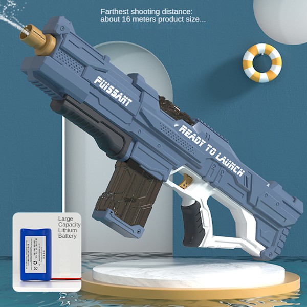 Elektrisk Water Blaster Toy Beach Pool Leksaker bule without magnifying glass