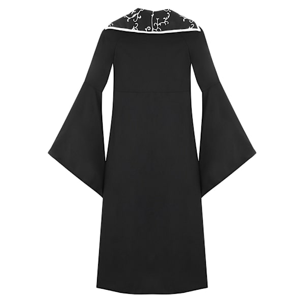 Tyttöjen Vampyyri-asu Halloween-noitapukuun wine red 140cm