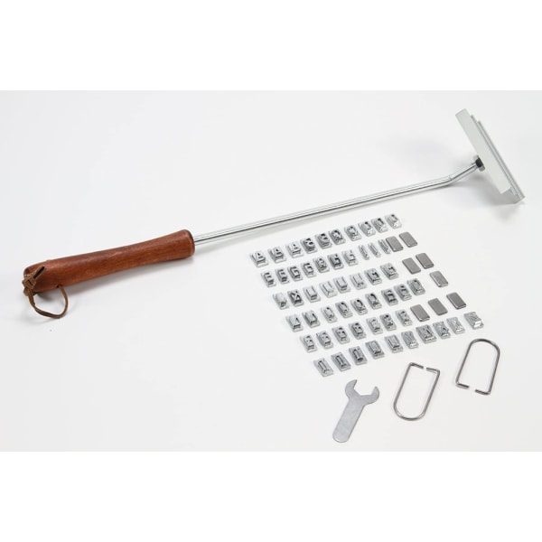 BBQ Branding Iron 55 Letters DIY- printed BBQ-verktyg 1/set