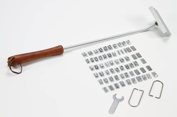 BBQ Branding Iron 55 Letters DIY- printed BBQ-verktyg 1/set