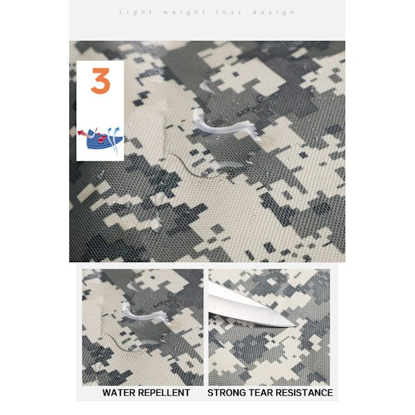 120L utomhus vattentät militär stor taktisk ryggsäck armygreen 45*32*75cm
