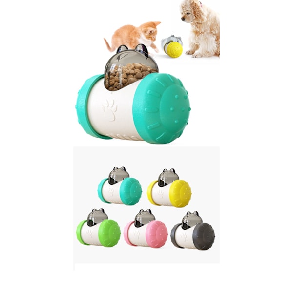 Pet Supplies Pussel Långsamt läckage BallElektriska Pet Hund Leksaker pink 146*77*109mm