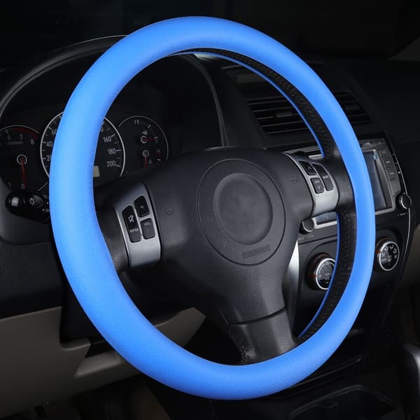 Car Styling Universal Bil Silikon Ratthandske black 36-40cm(diameter)