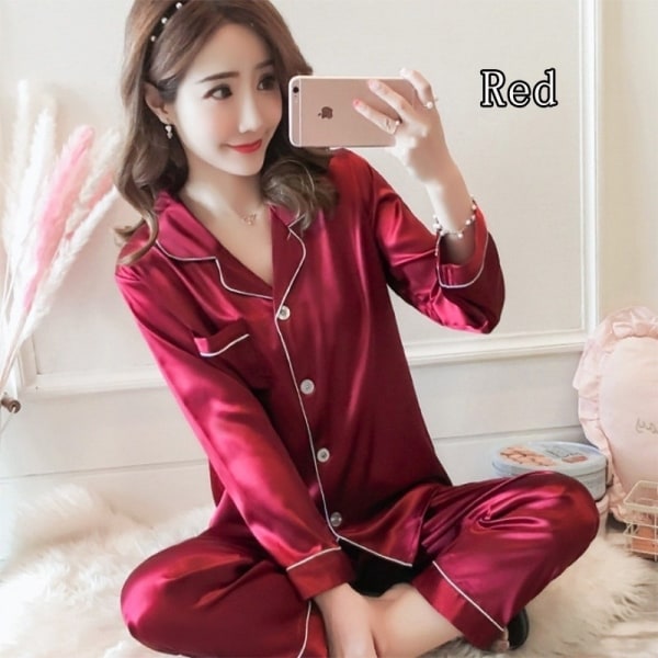 Plus Size Cardigan langærmet ensfarvet hjemmepyjamas purple 5XL