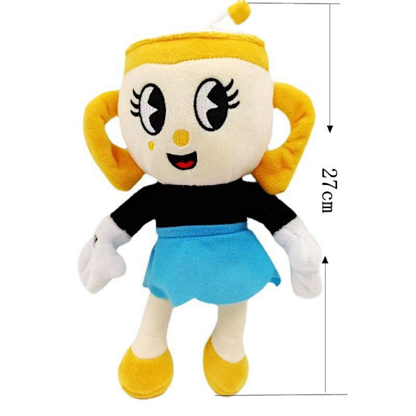 6 stil Hot Cuphead Mugman The Chalice Plysch Doll Toy Gift red