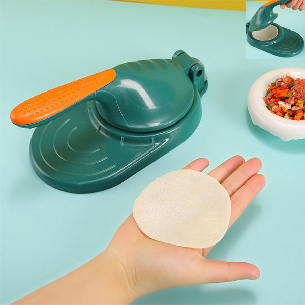 Dumpling Wrapper Artefact Dumpling Crust Tool Tee-se-itse Maker orange 24x11cm