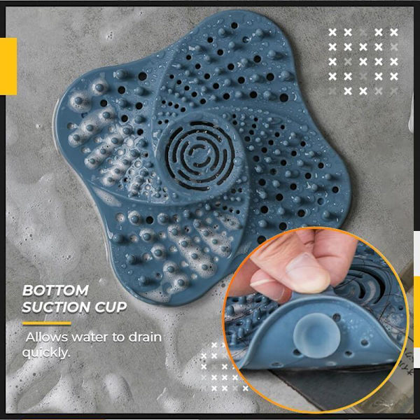 Antiblokerende vask Si Brusegulvafløbsdæksler black 13×13×2cm