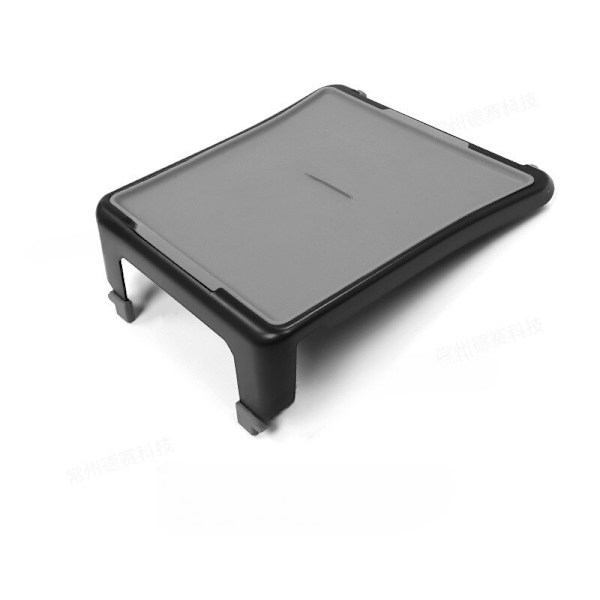 För Tesla Model 3 Y Central Control Matsalsbricka Bilmonterad Liten bordstavla Mittkonsolbricka Grey