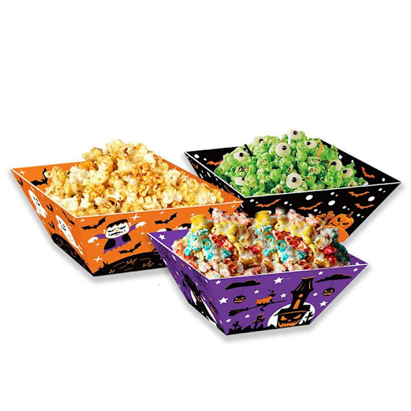 12-pack Party Popcorn Halloween Snack Kartong 12pcs