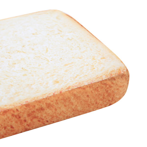 Toast bröd skiva stil husdjur mjuk varm madrass light brown small